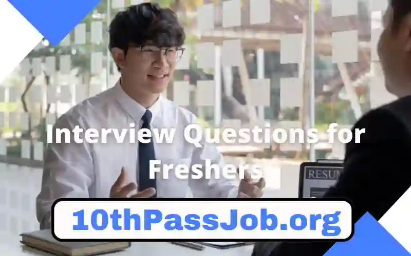 interview questions for freshers