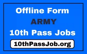 Offline Form Defence 10th Pass Jobs Group-C Army Central