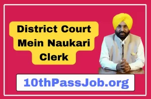 District Court Vacancy 2022 District Court mein Naukari Clerk