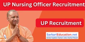 UP Nursing Officer Recruitment 2024